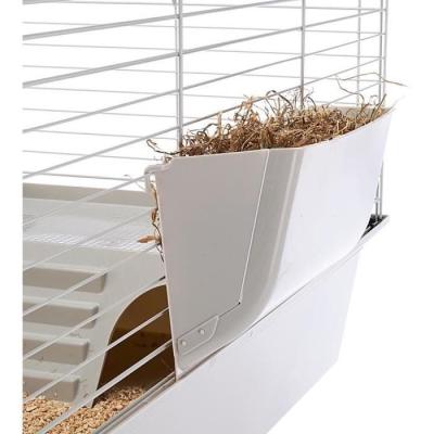 Cage Ferplaste Cavie 80x1 - Gris clair - Idéal pour petits animaux