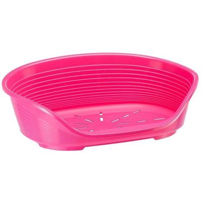 Lit confortable pour chien et chat - Fuchsia - 49x36x17,5 cm