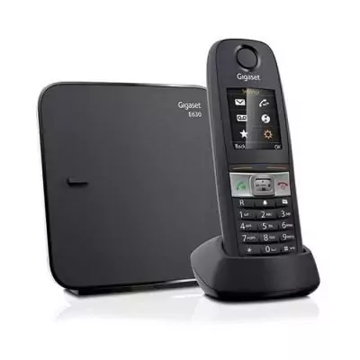 Téléphone Fixe Gigaset E630 Noir - Résistant chocs/eau/poussière