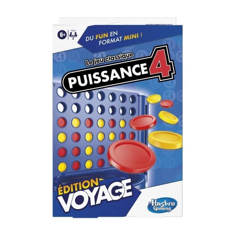 Puissance 4 Voyage : jeu de société compact pour 2 joueurs