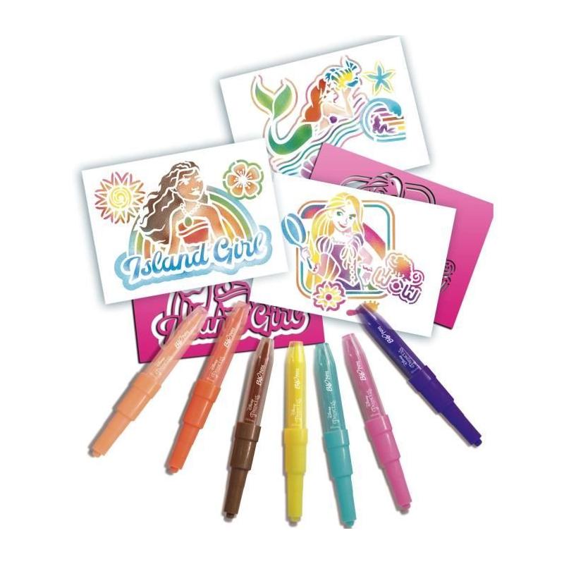 Coloriage magique avec les Blopens Disney Princess