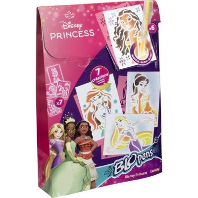Coloriage magique avec les Blopens Disney Princess