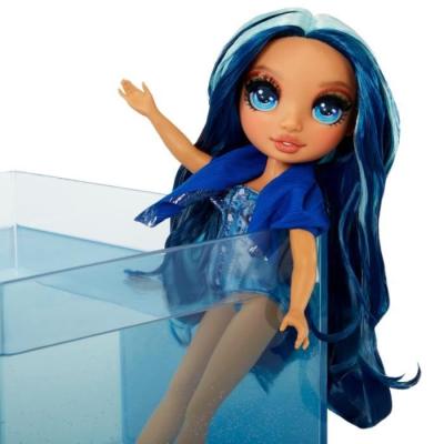Poupée articulée Rainbow High Swim & Style Skyler (Bleue) - A partir de 4 ans