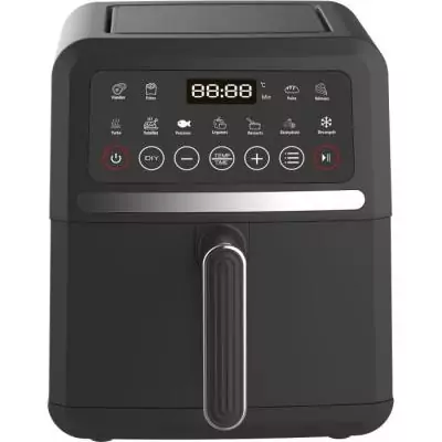 Friteuse diététique 5L Crousty light - 12 programmes - Noir