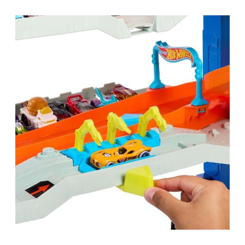 Coffret Ultime Hot Wheels City-Garage avec 2 voitures - HKX48