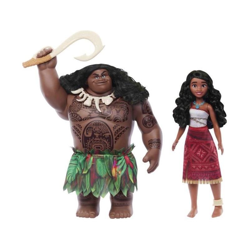 Coffret duo Vaiana et Maui - Poupée magique - JDD43