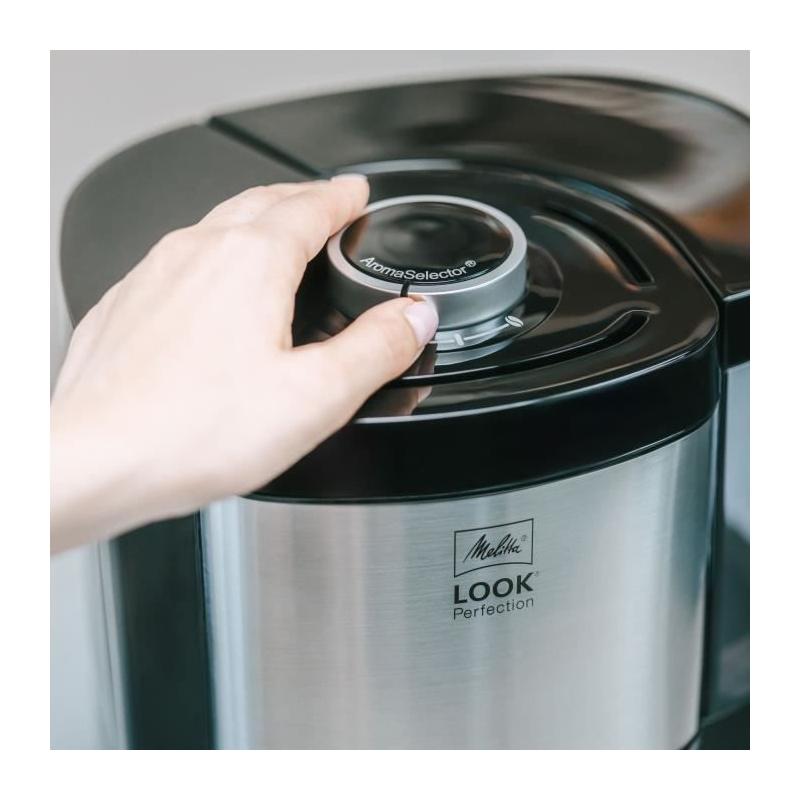 Cafetière filtre MELITTA 1025-06 Look V Perfection - noir : le must-have pour un café parfait