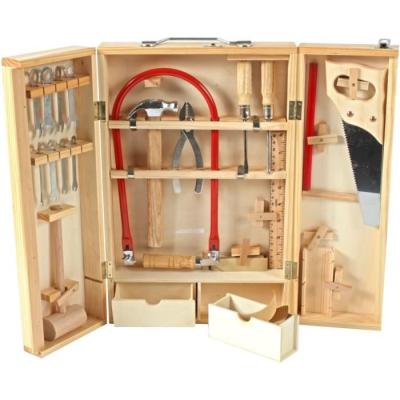 Armoire à outils en bois PLANETE BOIS - 25 pcs - FSC