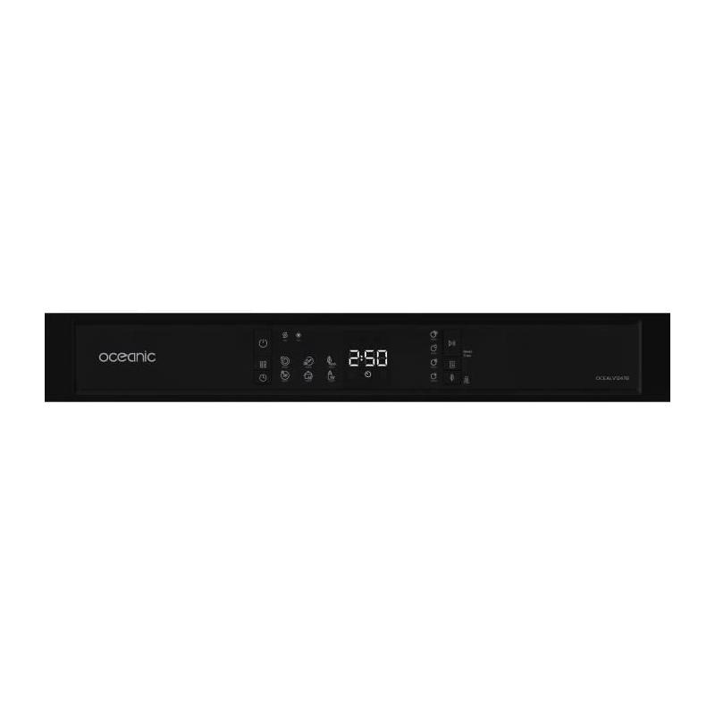 Lave-vaisselle OCEANIC OCEALV1247B: Performant et discret - Noir