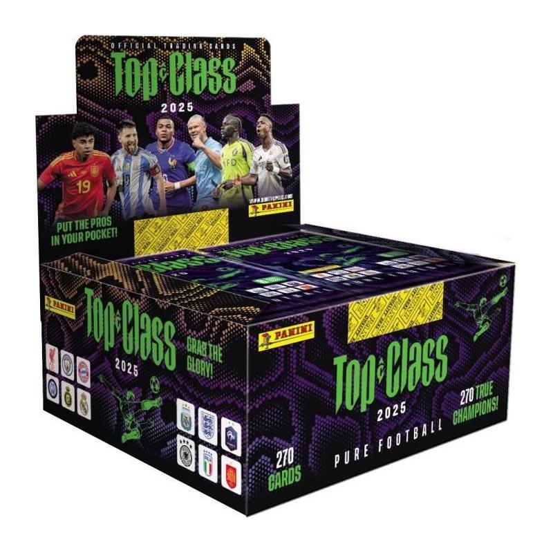 Boîte PANINI FIFA TOP CLASS 2025 TC - 192 cartes