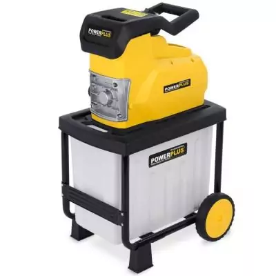 Broyeur végétaux 2800W avec engrenage - Compact et puissant