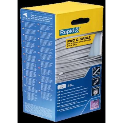 Bâtons de colle Rapid 12 mm - 48 bâtons PVC - Résine