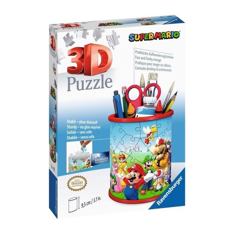 Pot à crayons 3D Super Mario - Ravensburger - Puzzle enfant