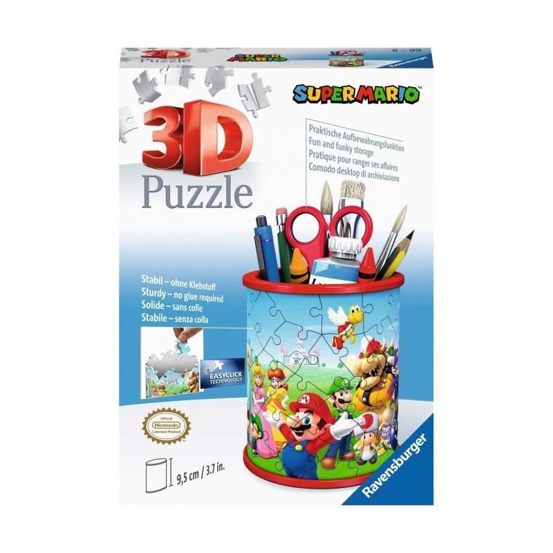 Pot à crayons 3D Super Mario - Ravensburger - Puzzle enfant