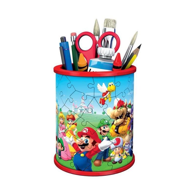 Pot à crayons 3D Super Mario - Ravensburger - Puzzle enfant