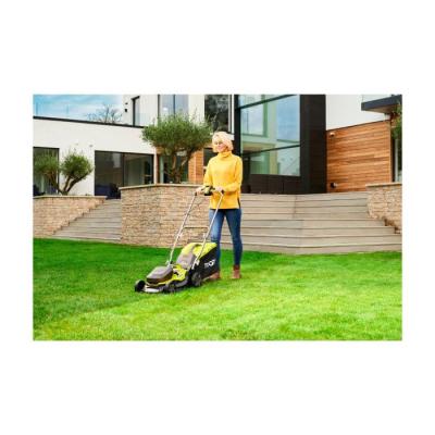 Tondeuse HYBRIDE 36V RYOBI - Coupe 37 cm + 2 batteries 5 Ah & charg.