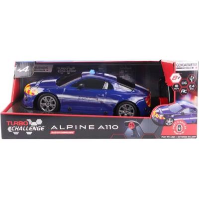 Voiture télécommandée - TURBO CHALLENGE - Alpine A110 Gendarmerie 8 ans