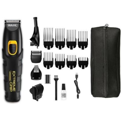 Tondeuse à barbe WAHL Extreme Grip Advanced - 240 min d'autonomie - Noir