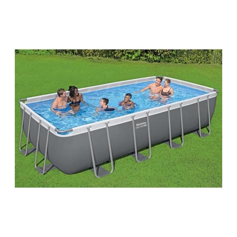 Kit Piscine BESTWAY Steel Pro Max 549x274x122 cm - Complet