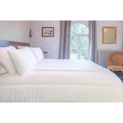 Couette chaude Percale Made in France - Anti-acariens - 350g/m²