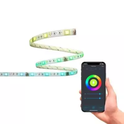 Ruban LED Intelligent CALEX 2M - Couleurs RGB, CCT 2700-6500K