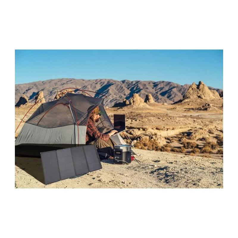 Panneau solaire portable ECOFLOW 160W - Pliable & étanche