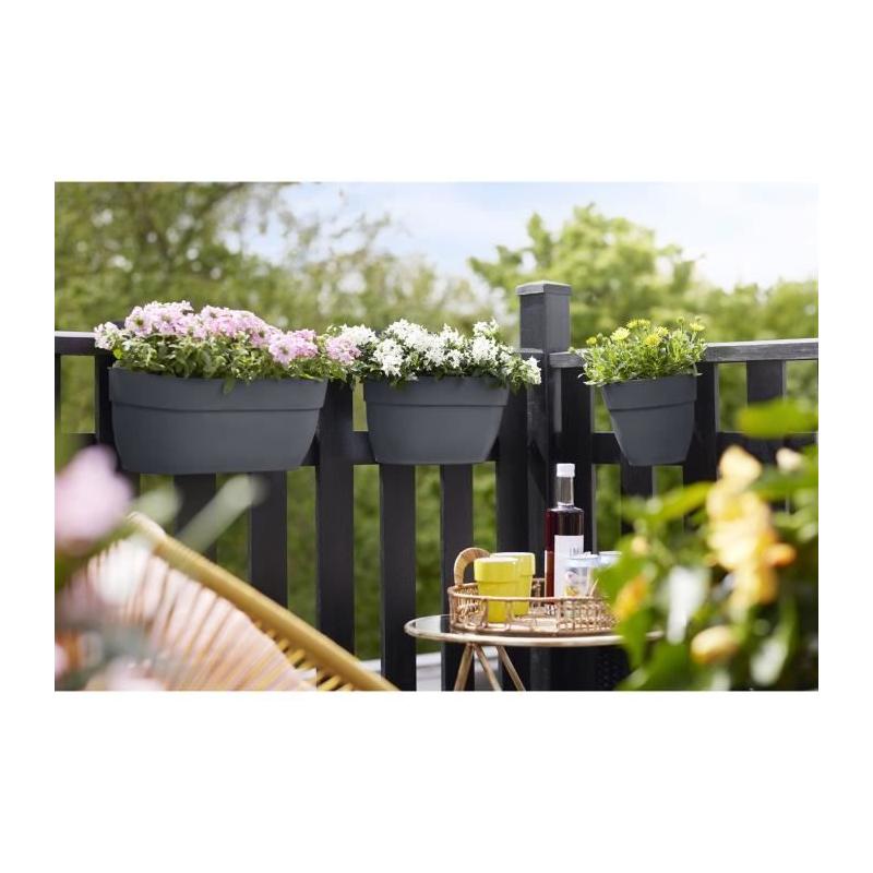 Jardinière suspendue Planteur ELHO - Vibia Campana Easy Hanger Large - Anthracite