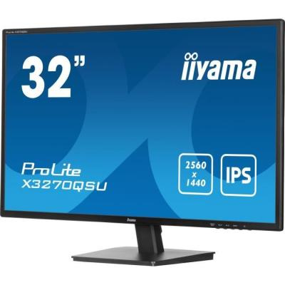 Écran IIYAMA X3270QSU-B1 - 31,5" QHD IPS 100Hz - Haut-parleurs