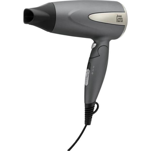 Seche-cheveux - JEAN LOUIS DAVID - JLD SC VOYAGE - 2 vitesses - Moteur DC - 1600 W