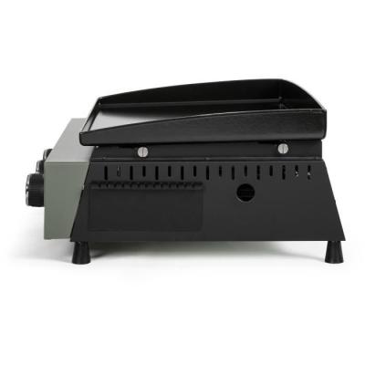 Plancha gaz LIVOO DOC324 3 brûleurs - Vert / Noir - Spécial BBQ