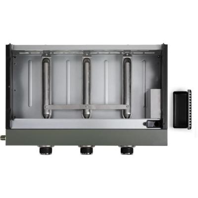 Plancha gaz LIVOO DOC324 3 brûleurs - Vert / Noir - Spécial BBQ