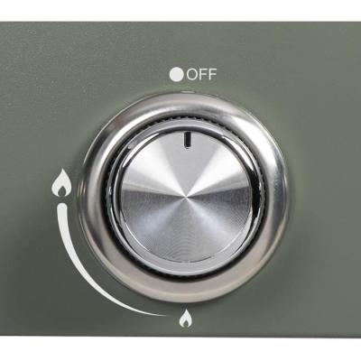 Plancha gaz LIVOO DOC324 3 brûleurs - Vert / Noir - Spécial BBQ