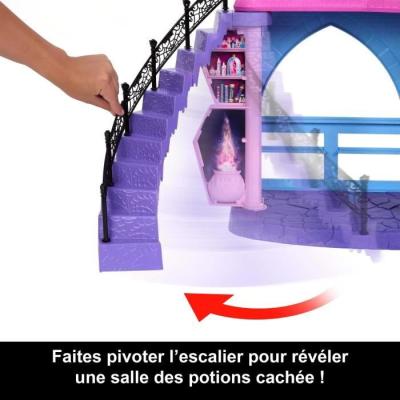 Découvrez le MONSTER HIGH Le Lycée Hanté - Maison de Poupées avec plus de 35 accessoires