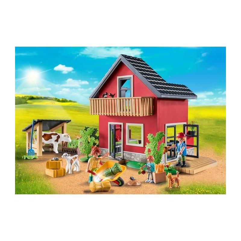 Découvrez la Petite ferme PLAYMOBIL 71248 - Univers Miniature, 137 pièces