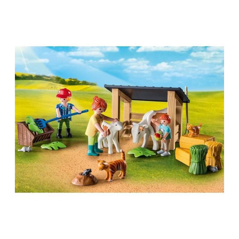 Découvrez la Petite ferme PLAYMOBIL 71248 - Univers Miniature, 137 pièces