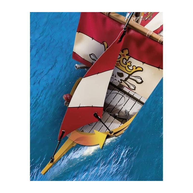 Chaloupe des pirates PLAYMOBIL 71418 - Avec personnages et canons