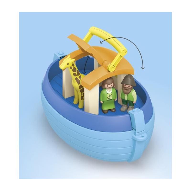 Playmobil Junior 71681 Arche de Noé transportable - Jeu complet pour les tout-petits