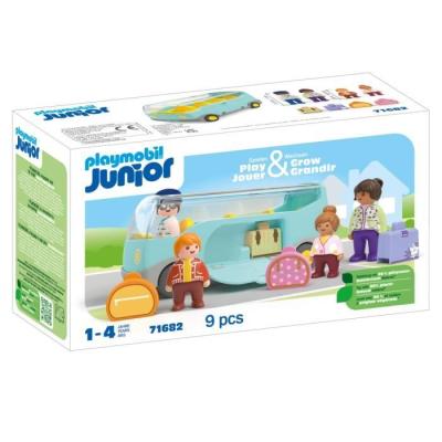 Autocar de voyage PLAYMOBIL Junior 71682 - Idéal dès 12 mois
