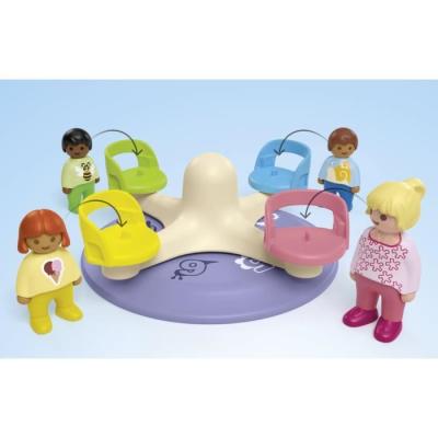 Découvrez PLAYMOBIL Junior 71701 Enfants et tourniquet