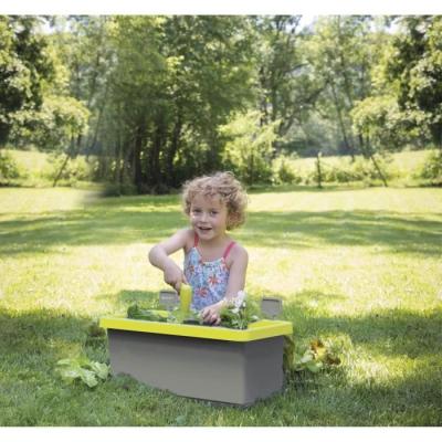 Jardinière Smoby Eden garnie 20L - Parfaite pour les petits jardiniers