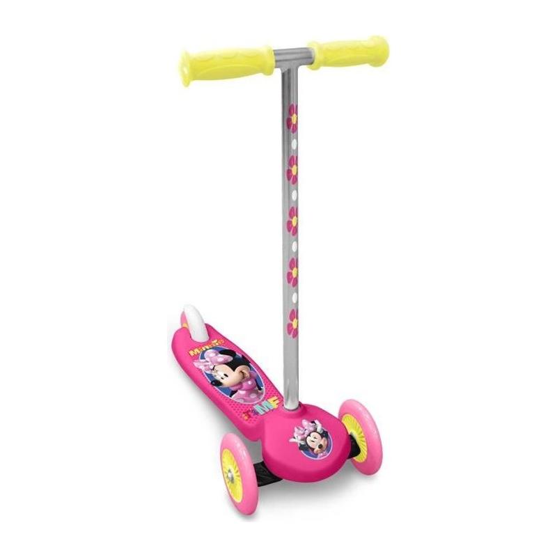 Trottinette enfant MINNIE avec direction pivotante - 3 roues