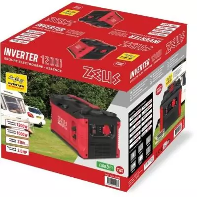 Groupe électrogène inverter ZEUZ - 1200 W compact et puissant