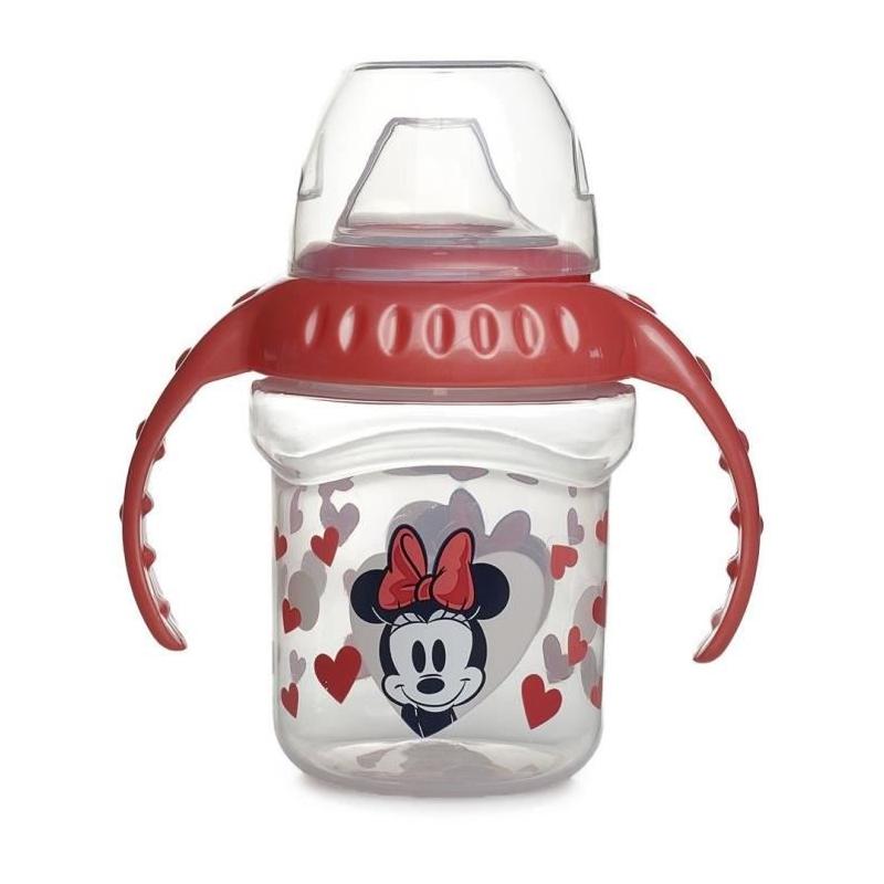 Tasse Minnie 250ml anti-fuites avec bec silicone