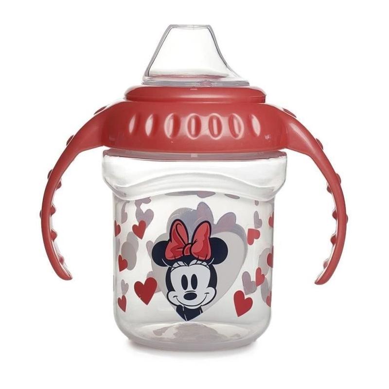 Tasse Minnie 250ml anti-fuites avec bec silicone