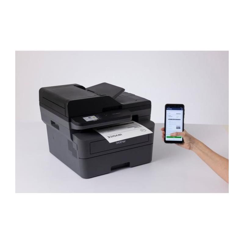 Imprimante 3-en-1 laser monochrome Brother DCP-L2660DW - Ethernet et Wifi