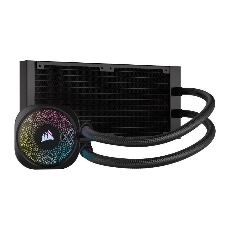 Watercooling CORSAIR iCUE LINK TITAN 240 RX RGB Noir - Design compact