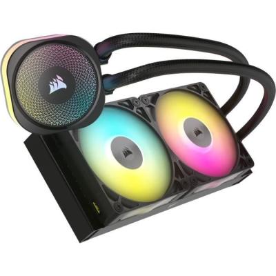 Watercooling CORSAIR iCUE LINK TITAN 240 RX RGB Noir - Design compact