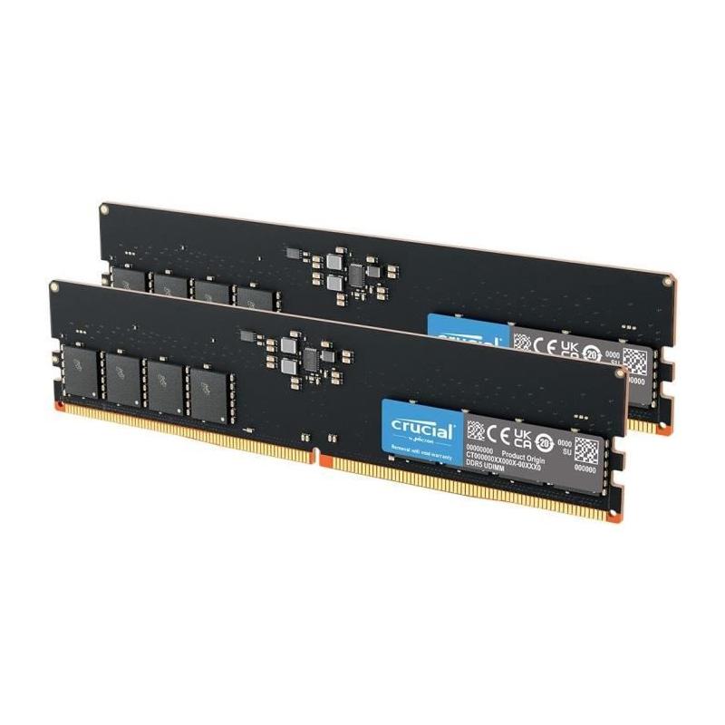 Kit RAM DDR5 Crucial 128GB - 5600 MT/s - CL46