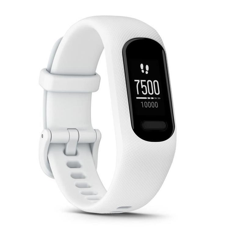 Bracelet d'activité GARMIN Vivosmart 5 - Suivi quotidien - Blanc
