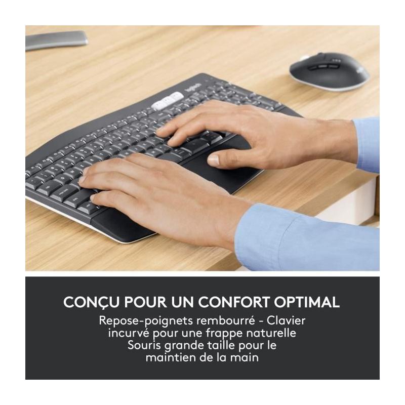 Ensemble clavier et souris Logitech MK850 - Des performances exceptionnelles